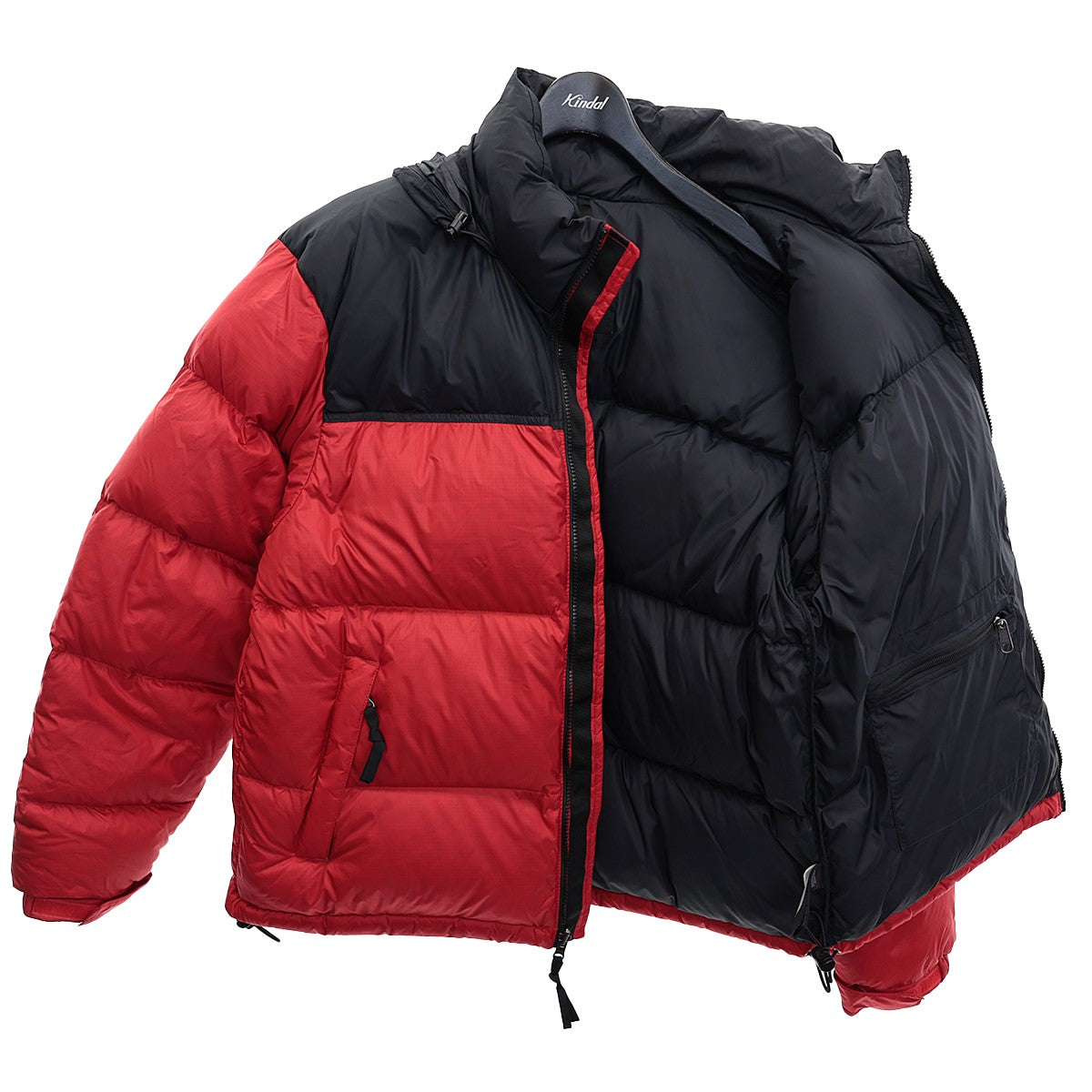 THE NORTH FACE(ザノースフェイス) RETRO NUPTSE JACKETヌプシダウンジャケットNF0A3C8D NF0A3C8D  レッド／ブラック サイズ L｜【公式】カインドオルオンライン ブランド古着・中古通販【kindal】