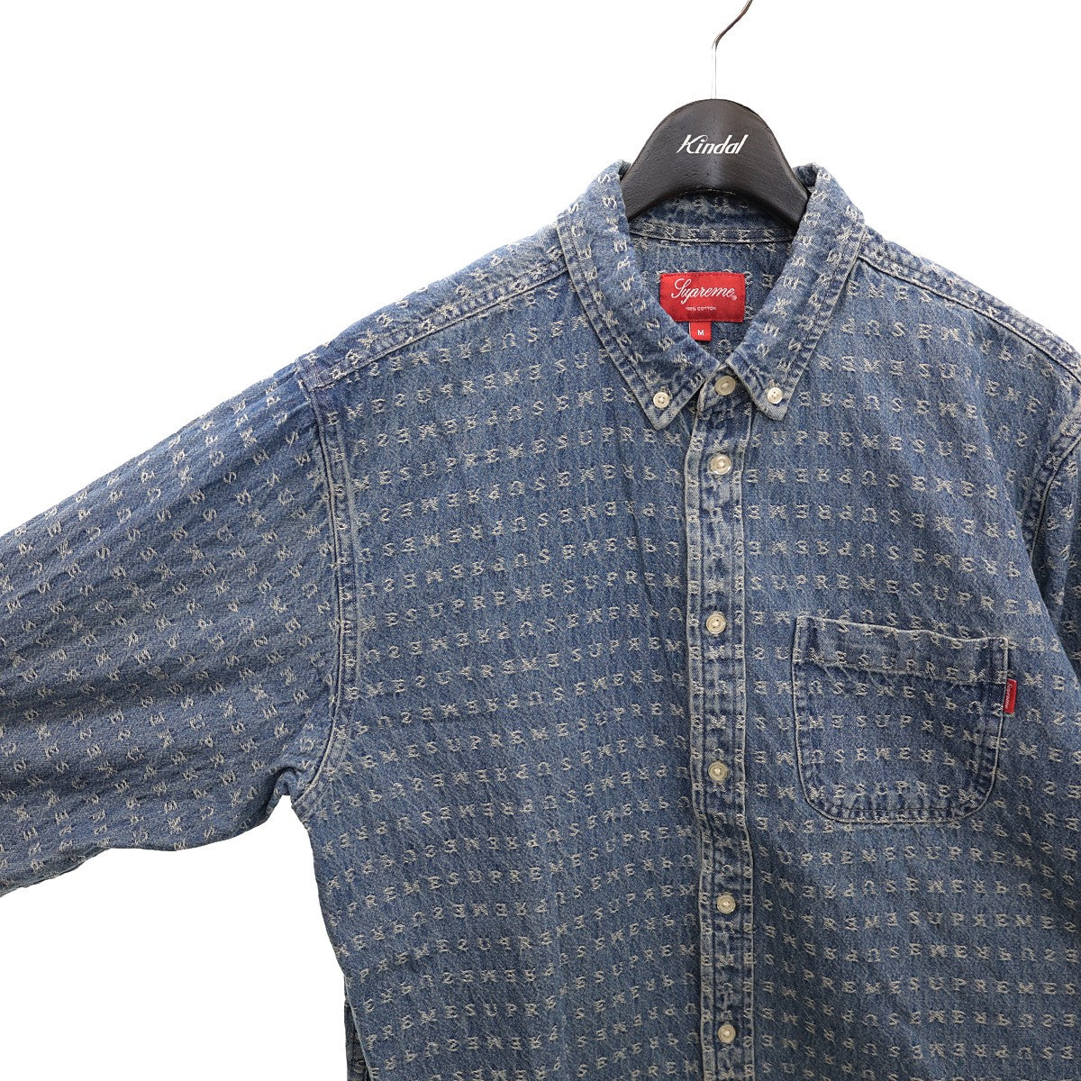 Supreme(シュプリーム) 20SSjacquard logos Denim Shirtジャガードロゴズデニムシャツ