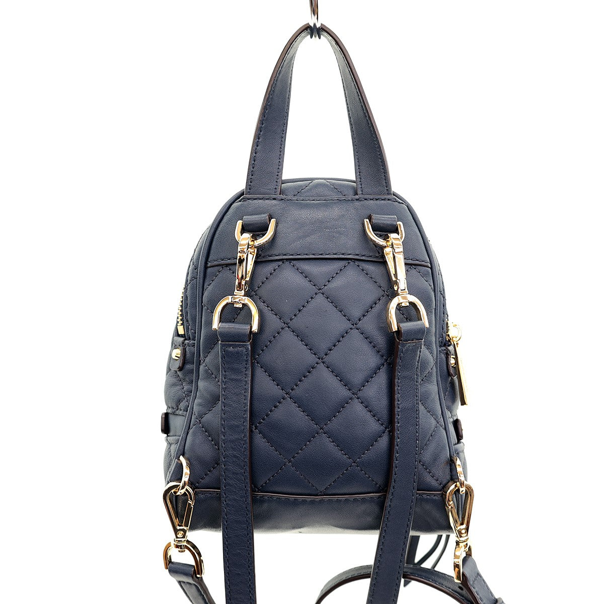 MICHAEL KORS(マイケルコース) Quilted Leather Mini Backpackキルテッドレザーミニバックパック 2WAYミニ リュック30T6GEZB5T 30T6GEZB5T ネイビー｜【公式】カインドオルオンライン ブランド古着・中古通販【kindal】