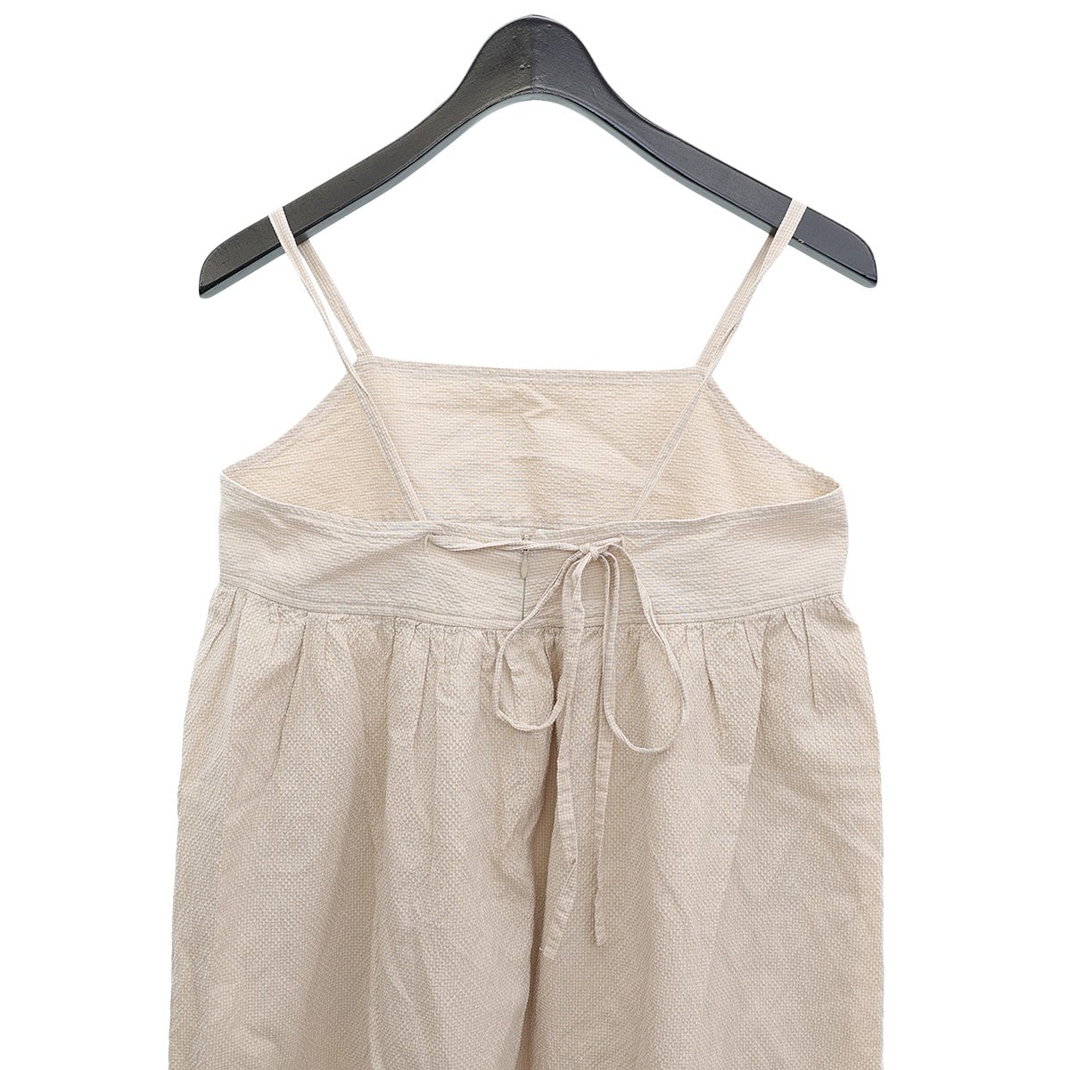 Phlannel(フランネル) Cotton Silk Ramie Check Camisole Dressチェック柄キャミソールワンピースBBZ1021409A0003  BBZ1021409A0003 ベージュ サイズ S｜【公式】カインドオルオンライン ブランド古着・中古通販【kindal】