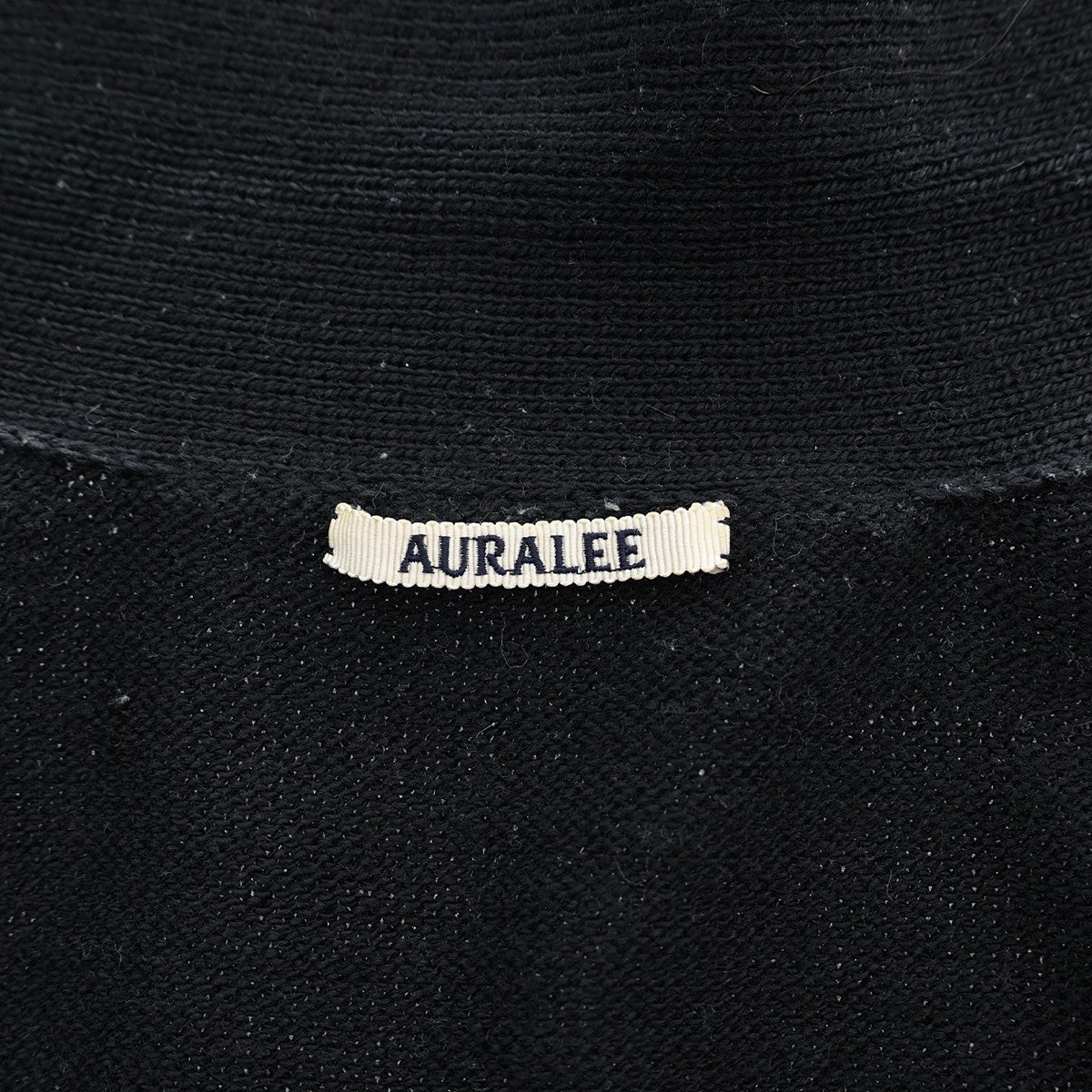 AURALEE(オーラリー) WOOL FINE SPINNING HEAVY KNIT BLOUSONウール ...