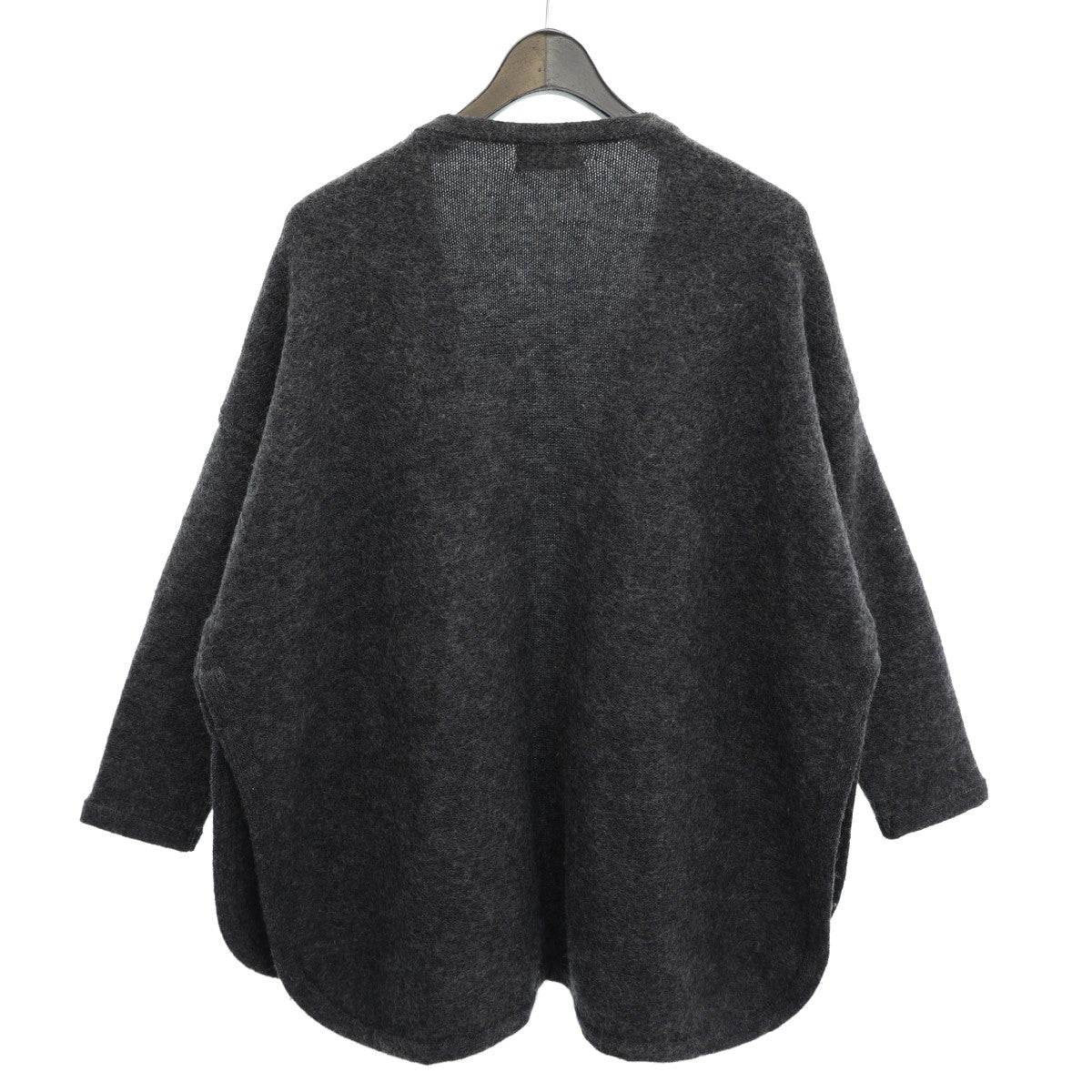 Phlannel(フランネル) Wool Mohair Mantle CardiganウールモヘアボタンレスカーディガンBBZ1082305A0007  BBZ1082305A0007 グレー サイズ S｜【公式】カインドオルオンライン ブランド古着・中古通販【kindal】