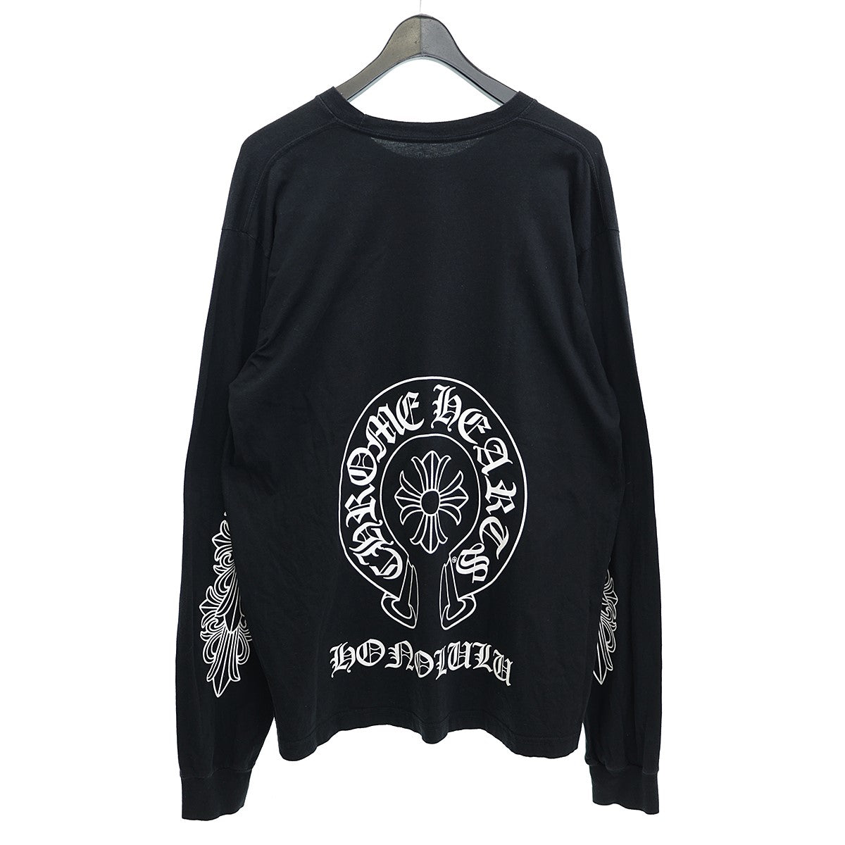 CHROME HEARTS(クロムハーツ) London Horseshoe L／S Teeロンドン限定ロングスリーブTシャツ ブラック サイズ  L｜【公式】カインドオルオンライン ブランド古着・中古通販【kindal】