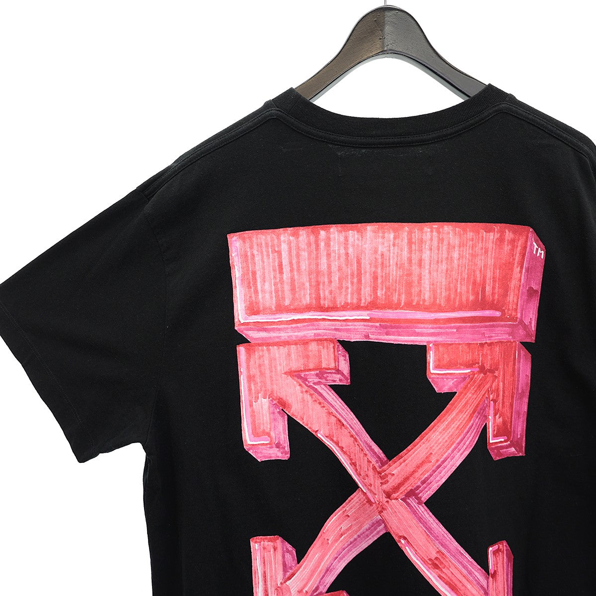 OFFWHITE(オフホワイト) MARKER S／S OVER TEEバックプリントT