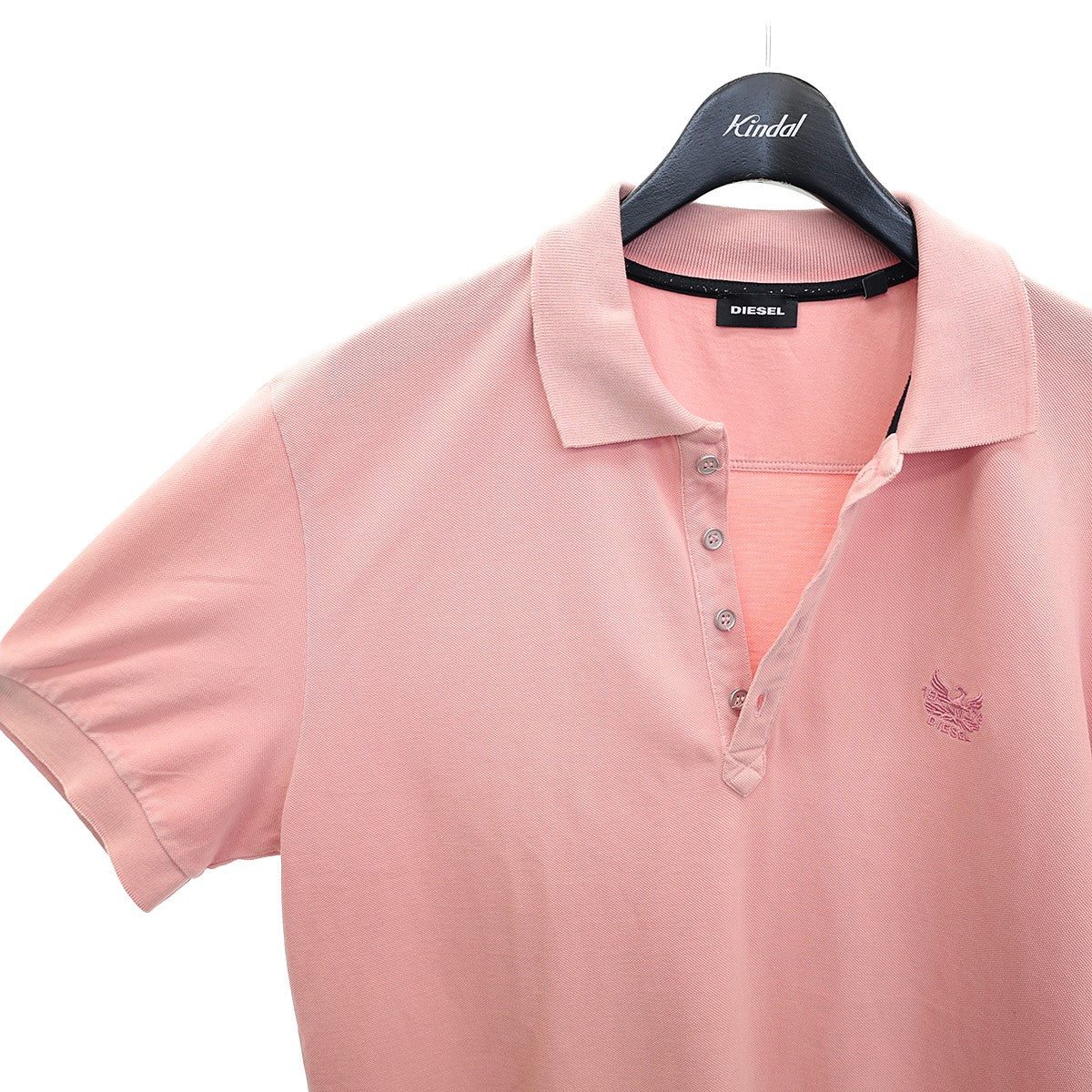 DIESEL 半袖鹿の子ポロシャツ 古着・中古-3枚目のアイテム画像