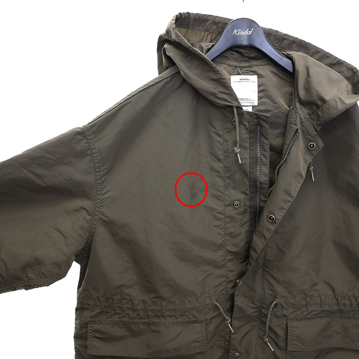 VISVIM(ビズビム) 21AWJURA PARKA／ジュラ パーカーナイロン