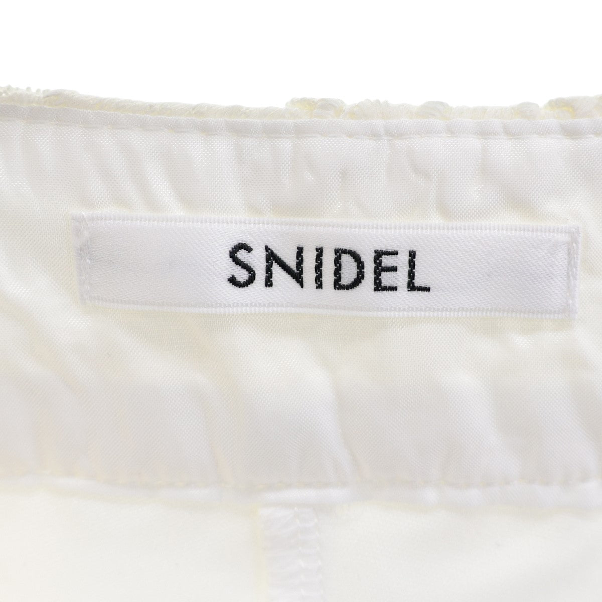 Snidel(スナイデル) 3Dフラワーレースミニスカショーパン