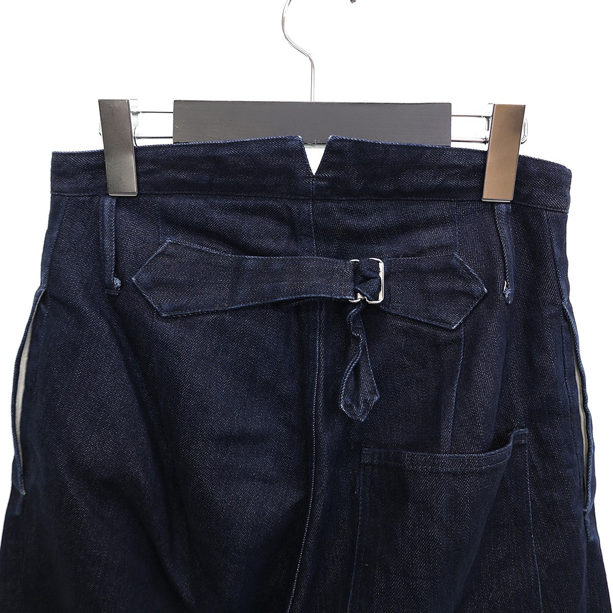 KIJI(キジ) シンチバックハイウエストデニムパンツ