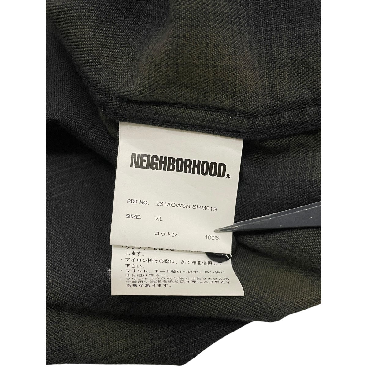 NEIGHBORHOOD×WIND AND SEA ネルシャツ 231AQWSN-SHM01S