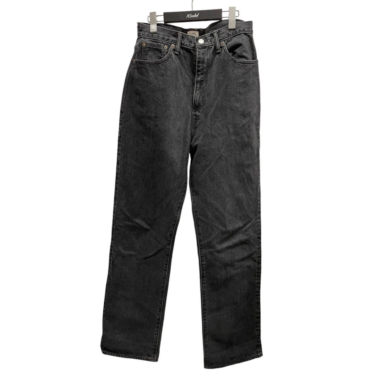 CIOTA シオタ　スビンコットンツイル　５Pパンツ　BLK CIOTA/シオタ・スビンコットンポリエステルツイルワークパンツ