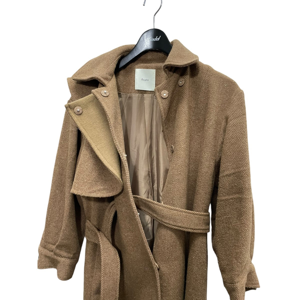 eaphi gunpatch waist mark long coatコート - その他