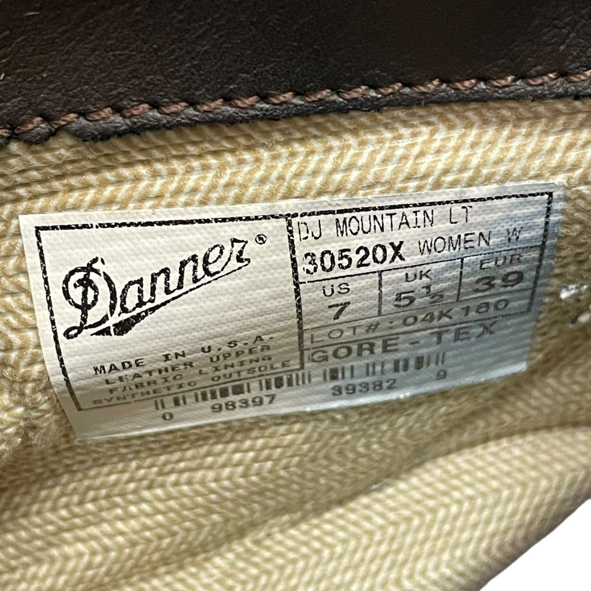 Danner(ダナー) MOUNTAIN LIGHT GORE-TEXブーツ30520x 30520x ブラウン サイズ  39｜【公式】カインドオルオンライン ブランド古着・中古通販【kindal】