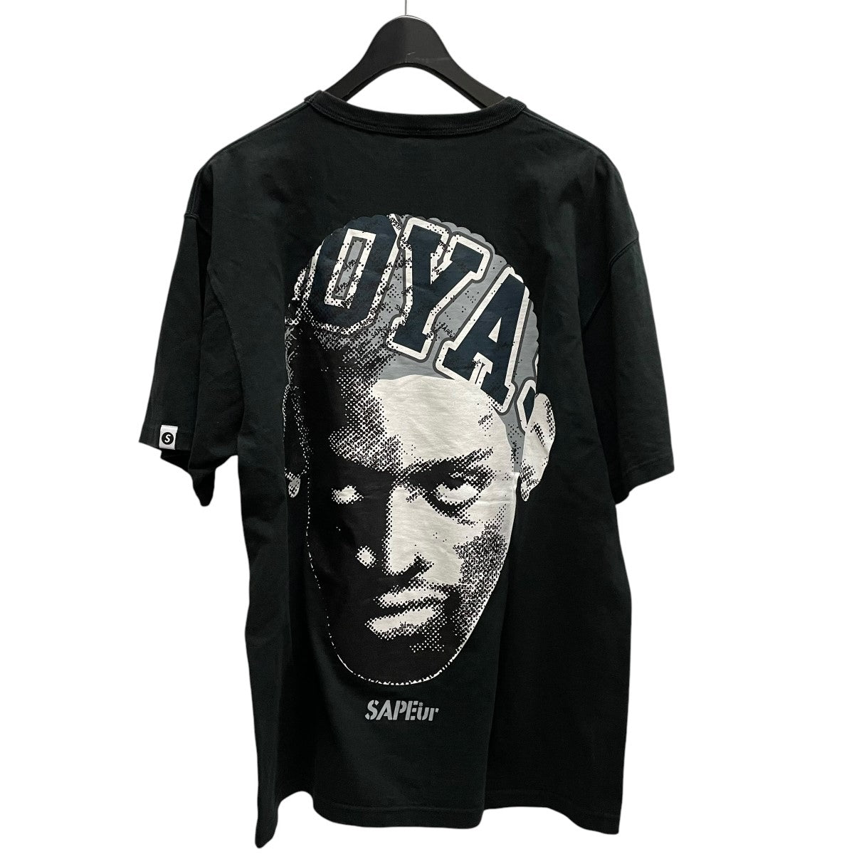 SAPEur(サプール) ロッドマン Paisley Head S／S Tee ブラック