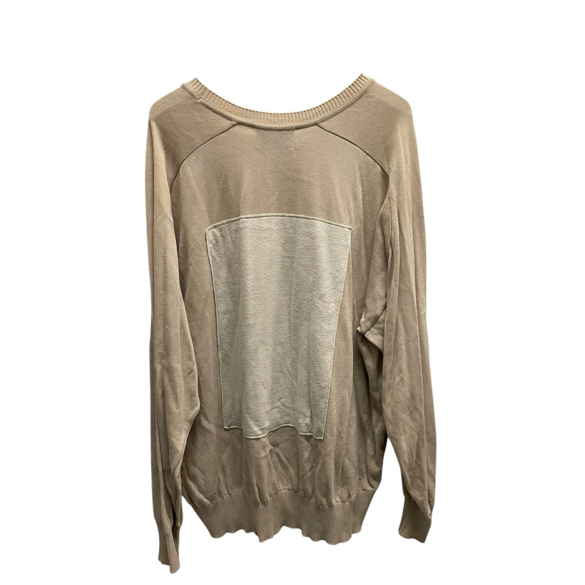 ssstein(シュタイン) GLITTER KNIT LAYERED RAGLAN CREWニットST