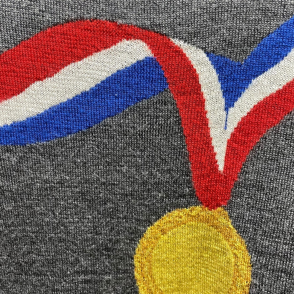 yoshio kubo(ヨシオクボ) ニットYKF14811 YKF14811 グレー サイズ 2  