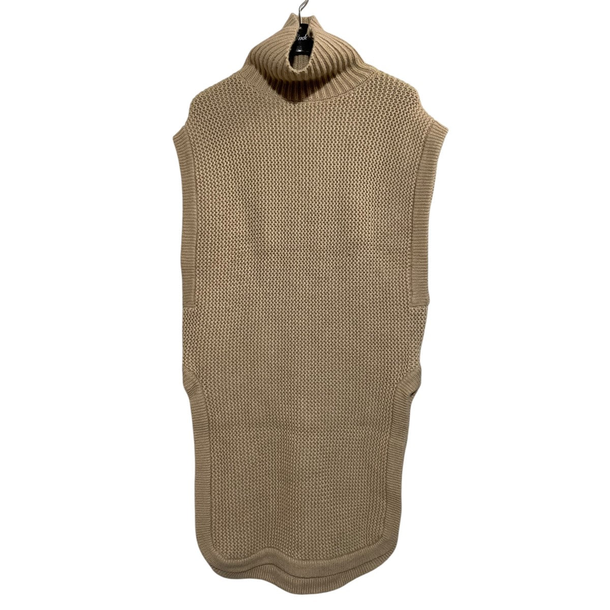 Roundhem Knit Vestニットワンピース12120505