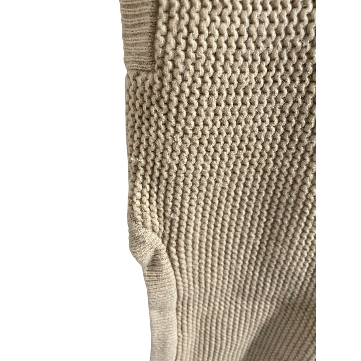 Roundhem Knit Vestニットワンピース12120505