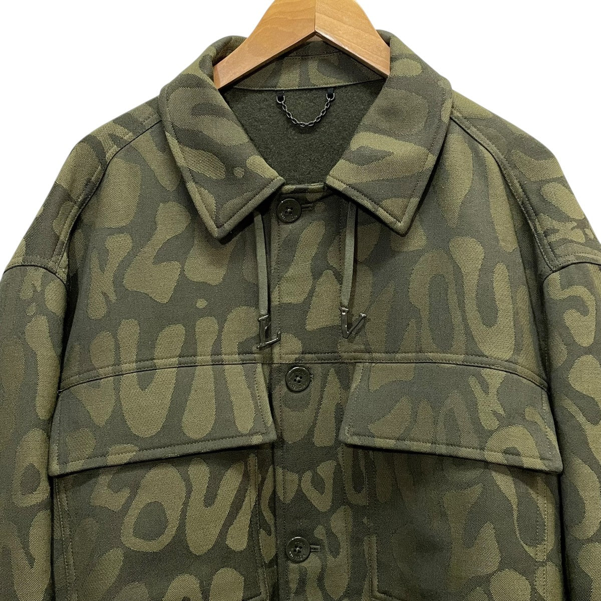 LOUIS VUITTON(ルイヴィトン) 23SS ロゴオーバーシャツジャケット