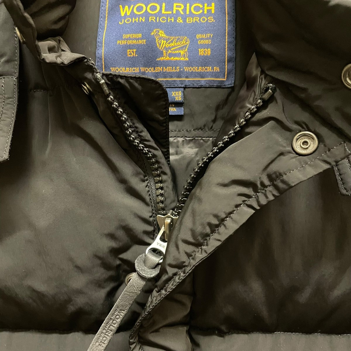 ALEUTIAN VESTダウンベスト1702070