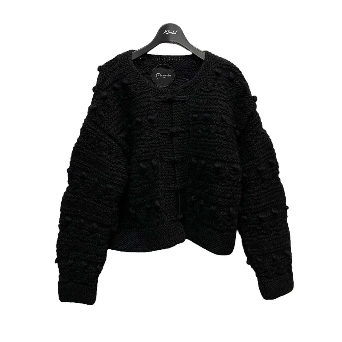 完売品 試着のみ Pheeta Clara ループ ニット カーディガン Pheeta（フィータ） カーディガン 「Pheeta」Clara ニット