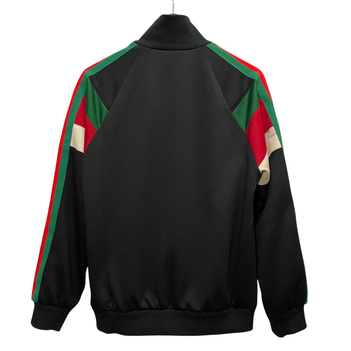 Logo-Print Striped Webbing-Trimmed Jersey Bomber Jacketジップパーカー698448 XJEEP