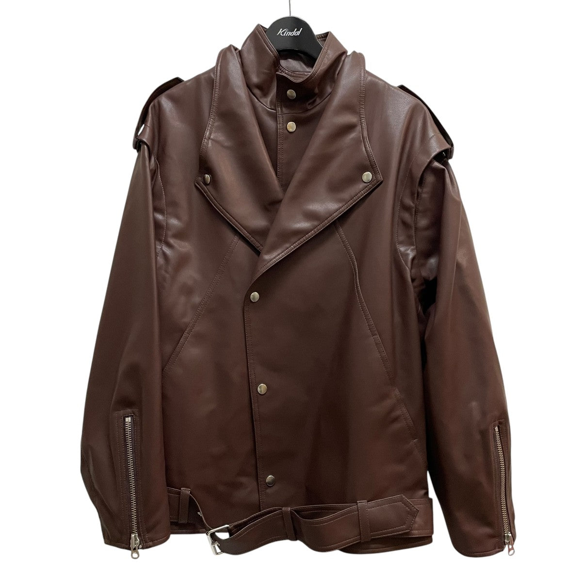 Faux Leather Biker Jacketフェイクレザージャケット24A64401