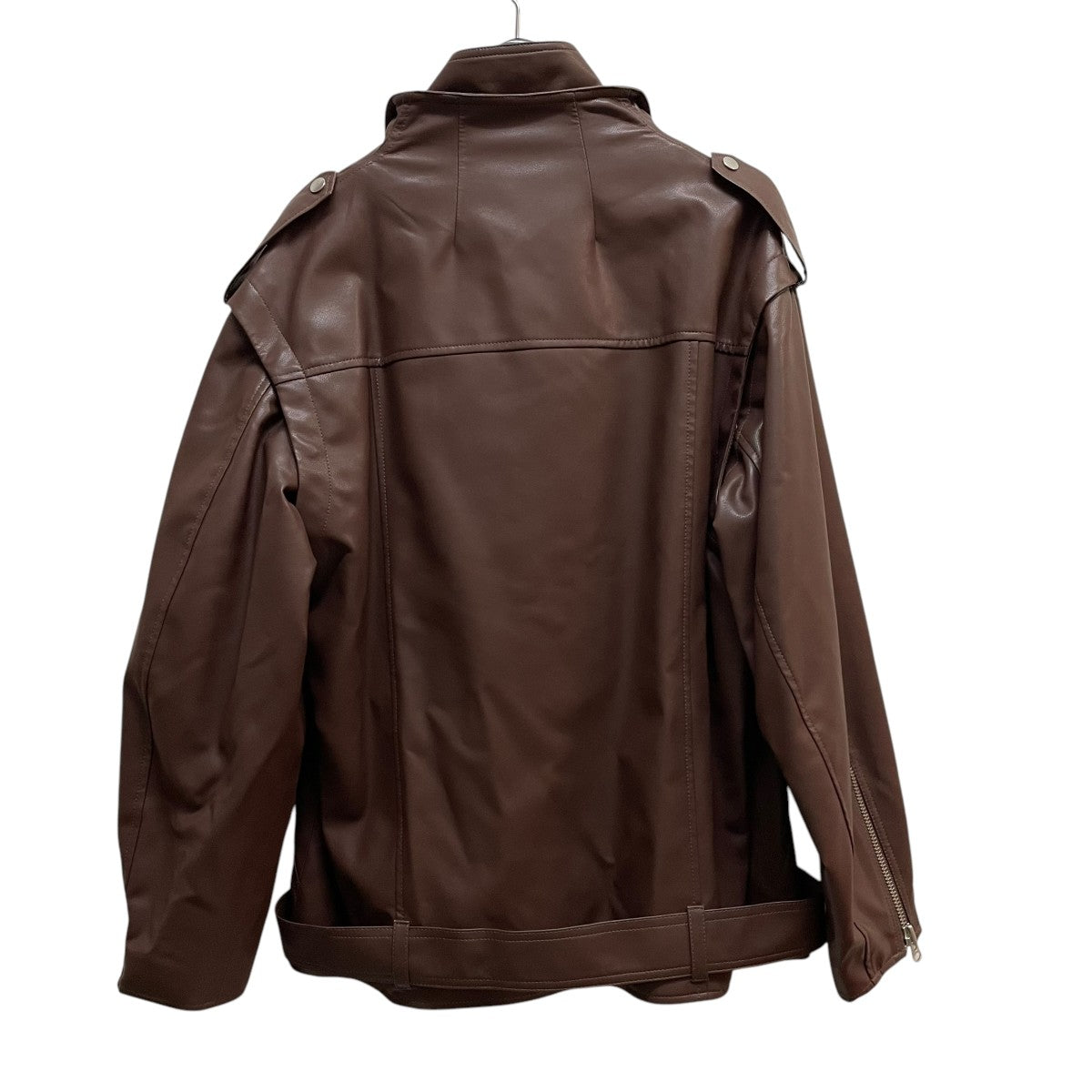 Faux Leather Biker Jacketフェイクレザージャケット24A64401