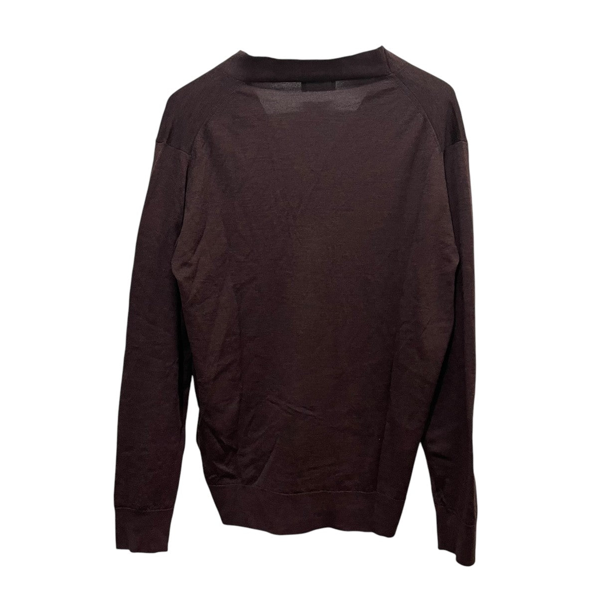 JOHN SMEDLEY(ジョンスメドレー) ウールカーディガン ブラウン