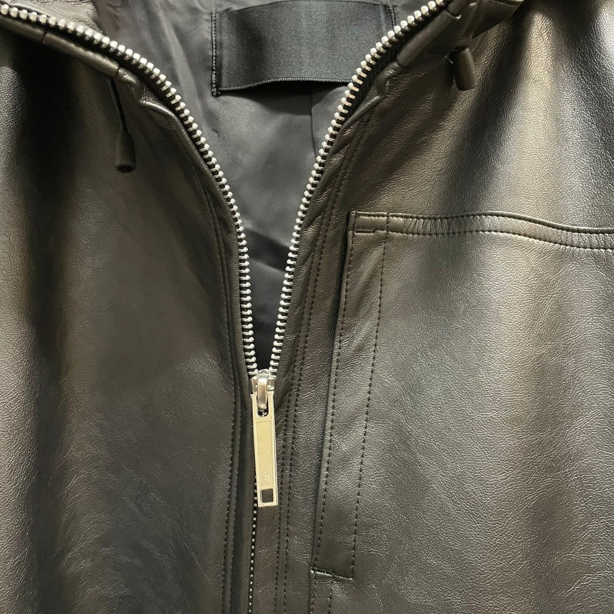 90’s Blousonフェイクレザーブルゾン2402-BL09-M203