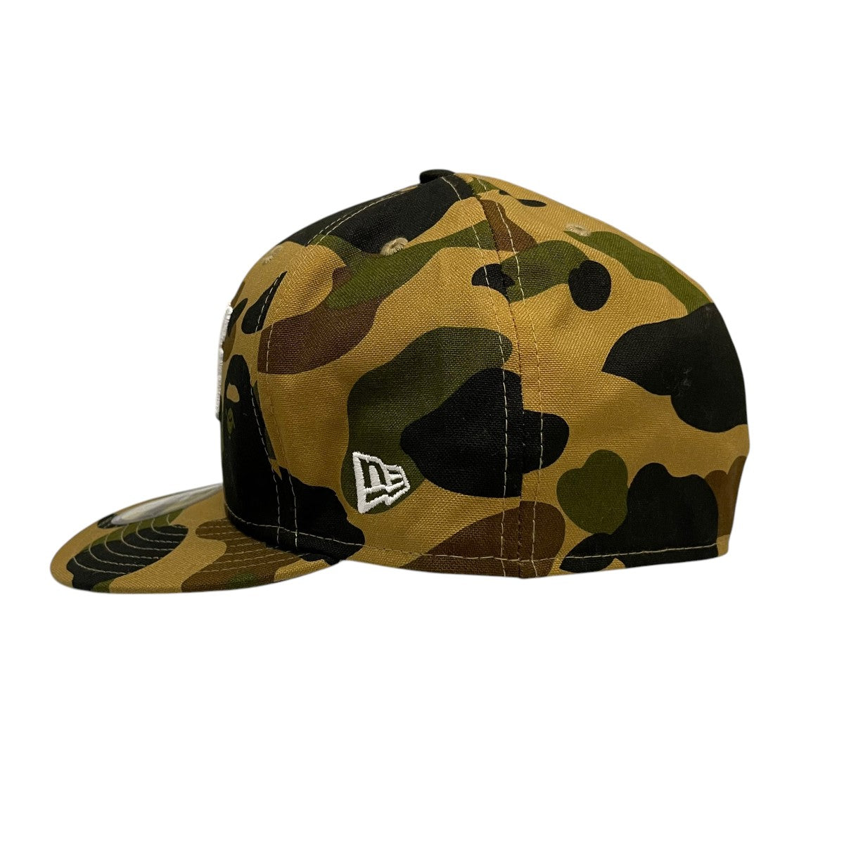 A BATHING APE(アベイシングエイプ) Yellow Camo Baseball Cap