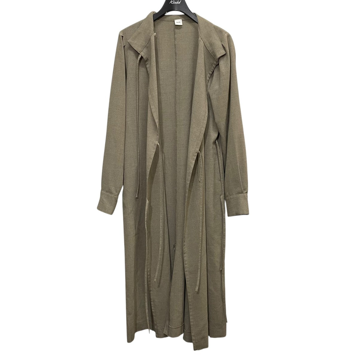 ドビーロングシャツコートワンピースワンピース12001-11-2207