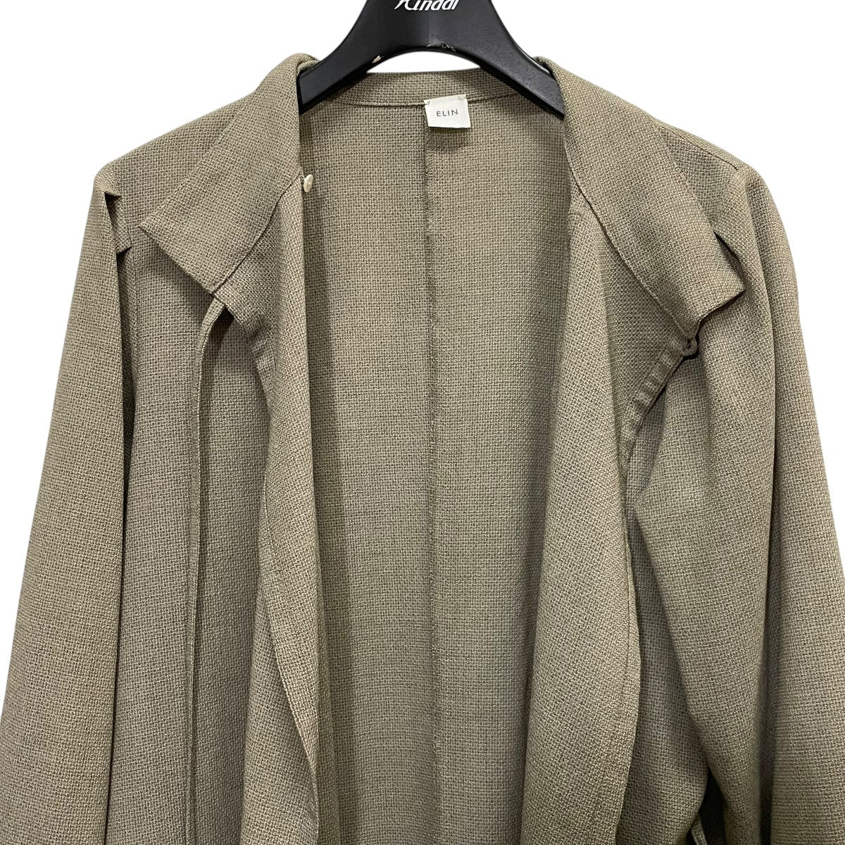 ELIN ドビーロングシャツコートワンピースワンピース12001-11-2207 古着・中古-3枚目のアイテム画像