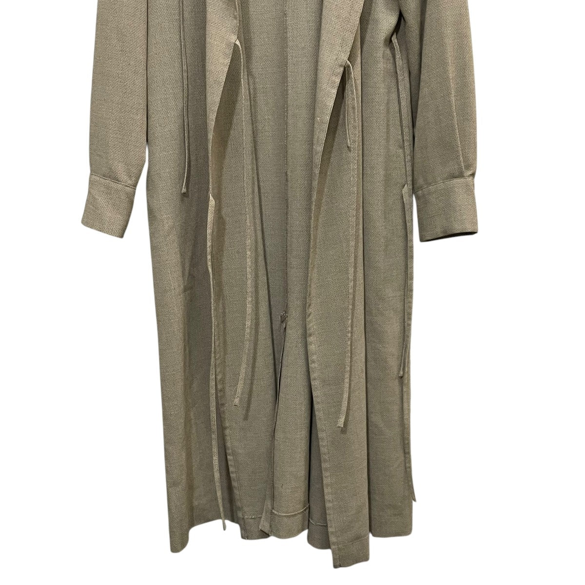 ELIN ドビーロングシャツコートワンピースワンピース12001-11-2207 古着・中古-4枚目のアイテム画像