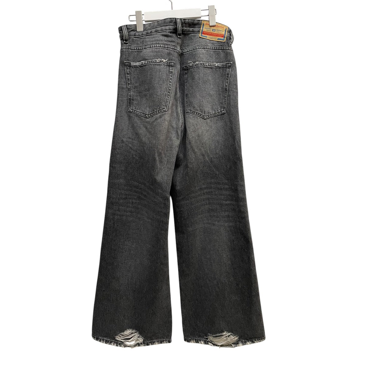DIESEL(ディーゼル) D-RISEダメージ加工ワイドデニムパンツ