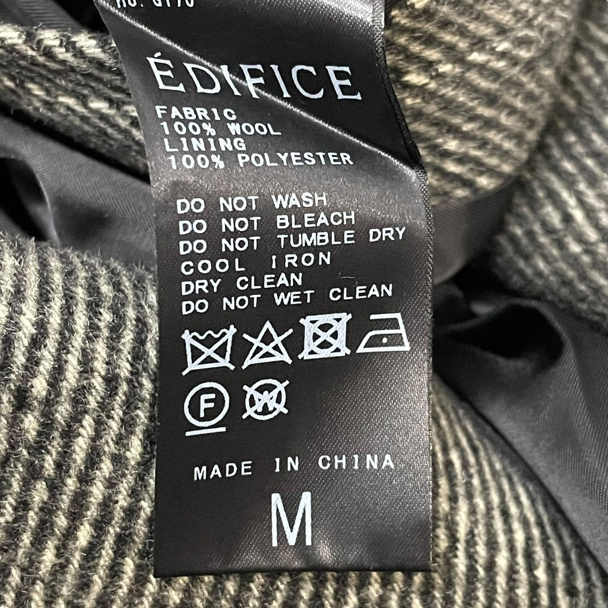 EDIFICE(エディフィス) ナチュラル メリノウール ダブル オーバー