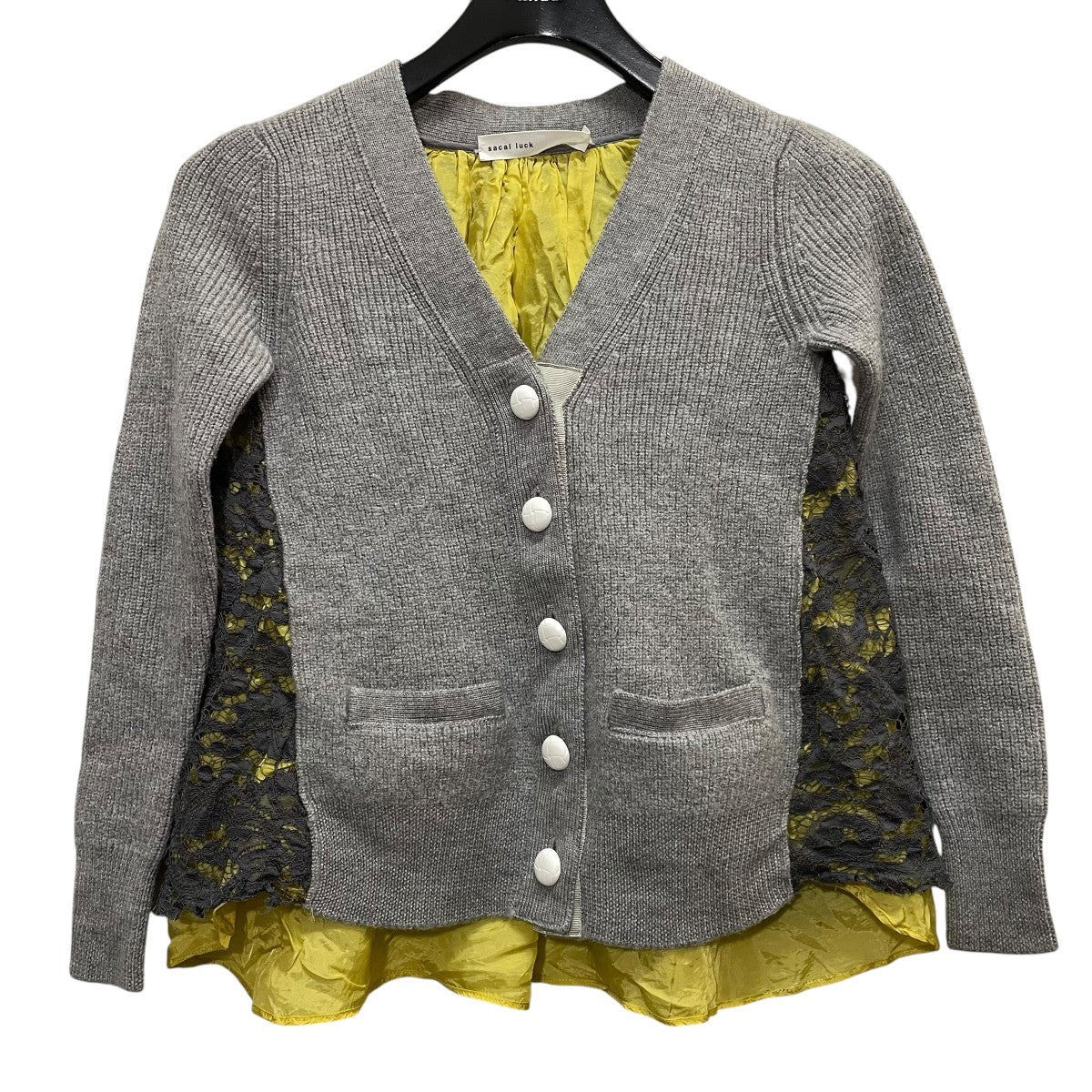 sacai luck カーディガン12AWLU429 古着・中古-1枚目のアイテム画像