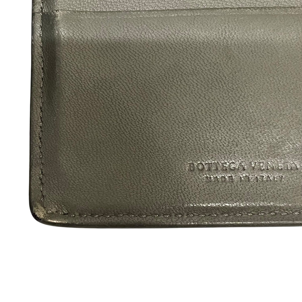 BOTTEGA VENETA(ボッテガヴェネタ) イントレチャート2つ折り財布