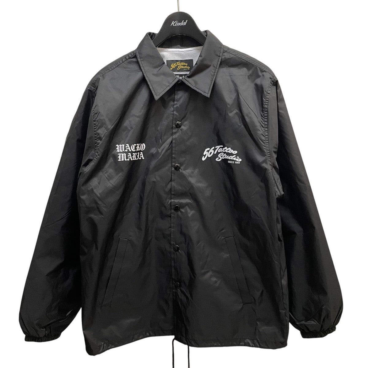 24ss ワコマリア　コーチジャケット　56tatto L ネイビー 24ss ワコマリア コーチジャケット 56tatto L ネイビー