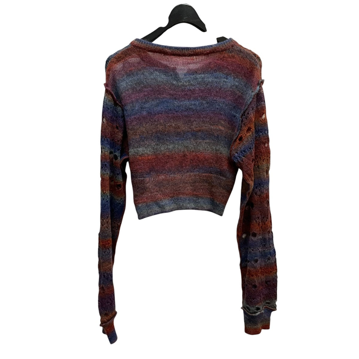 パーバーズ PERVERZE Patch Knit Top パッチワークニット 012001051 エメラルドグリーン サイズ：FREE PERVERZE(パーバーズ) Patch Knit Topパッチワークニット