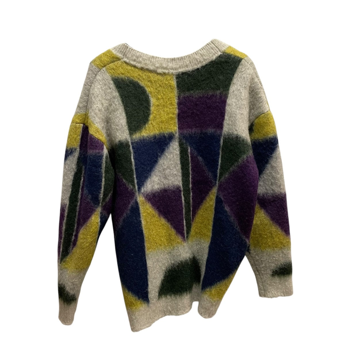 COLOR BLOCK OVER KNIT CARDIGANカーディガン01220130150 22AW