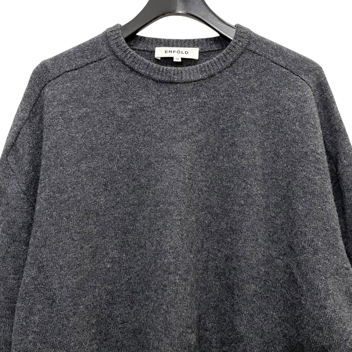 【美品】ENFOLD 23AW WIDE CIRCLE PULLOVER ENFOLD(エンフォルド) 23AWWIDE CIRCLE PULLOVERニット300GA270-2560