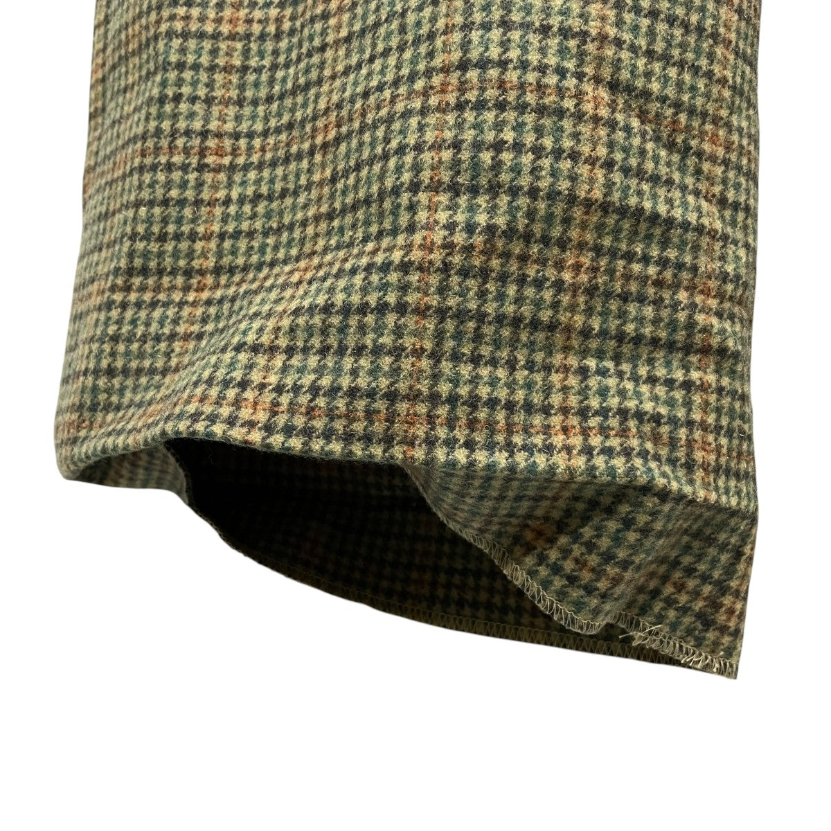 URU(ウル) WOOL CHECK WIDE PANTSスラックスパンツ19FUP09 19FUP09