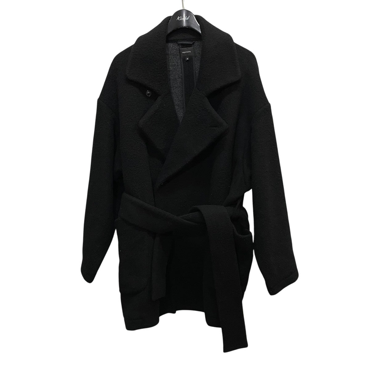 supernova. コート supernova(スーパーノヴァ) ウールコート ブラック サイズ S