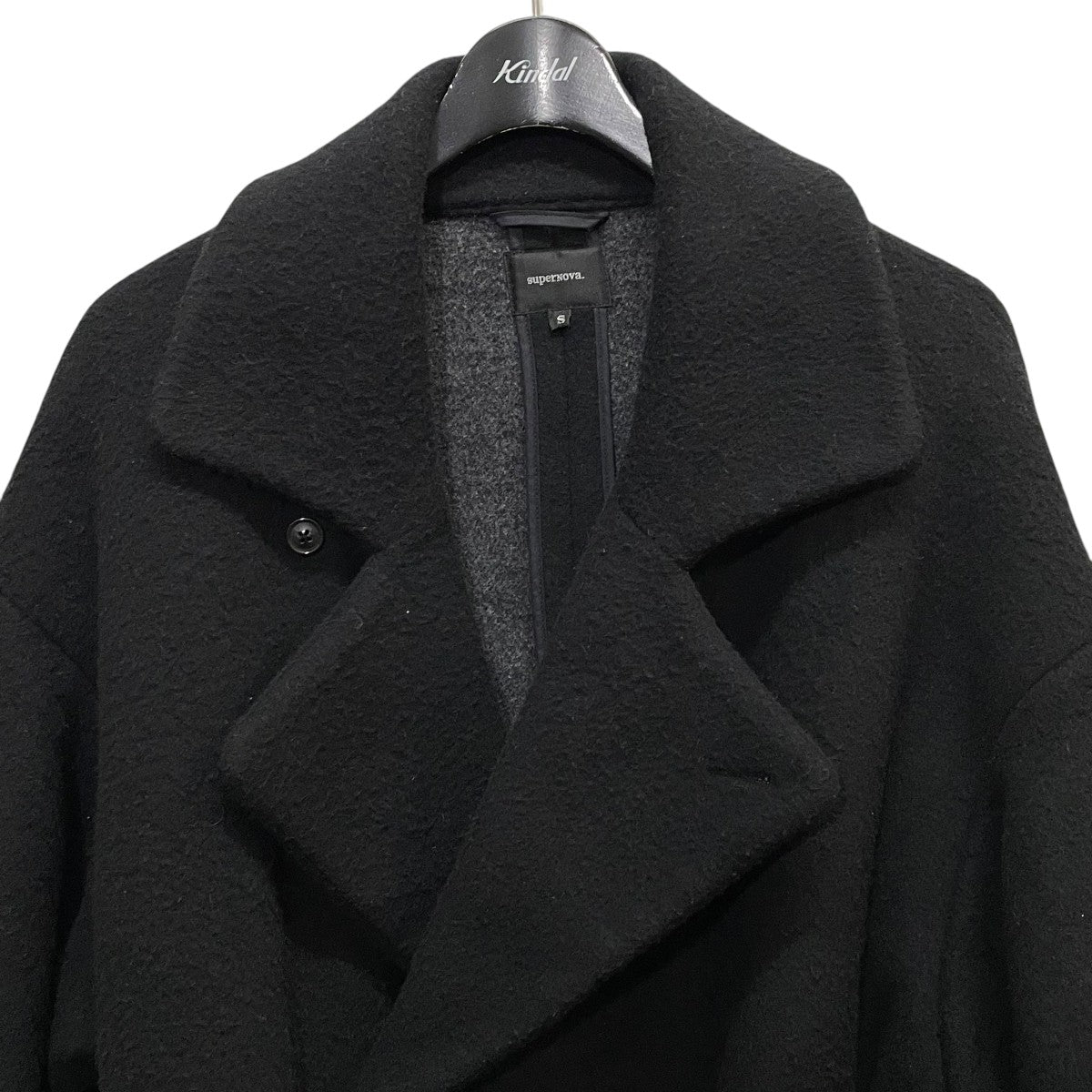 supernova. コート supernova(スーパーノヴァ) ウールコート ブラック サイズ S