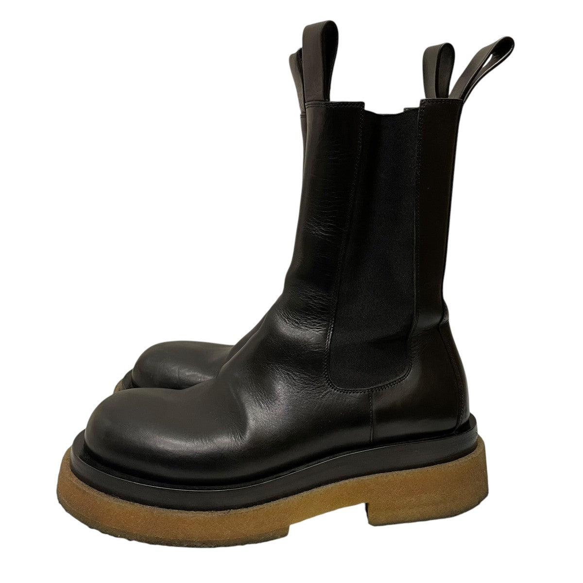 BOTTEGA VENETA(ボッテガヴェネタ) lug bootsブーツ ブラック サイズ