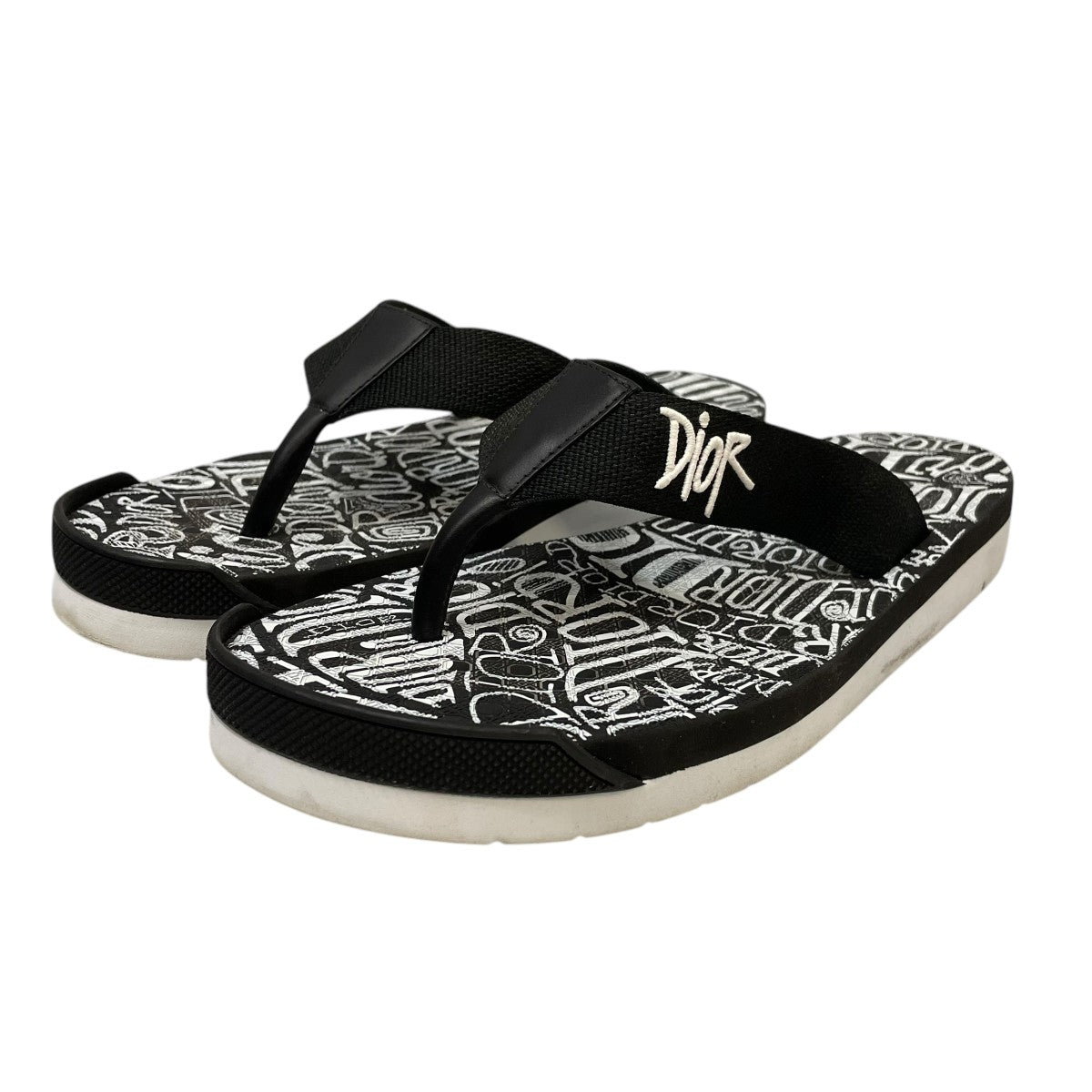 正規品 Dior x Stussy ビーチサンダル ディオール ステューシー