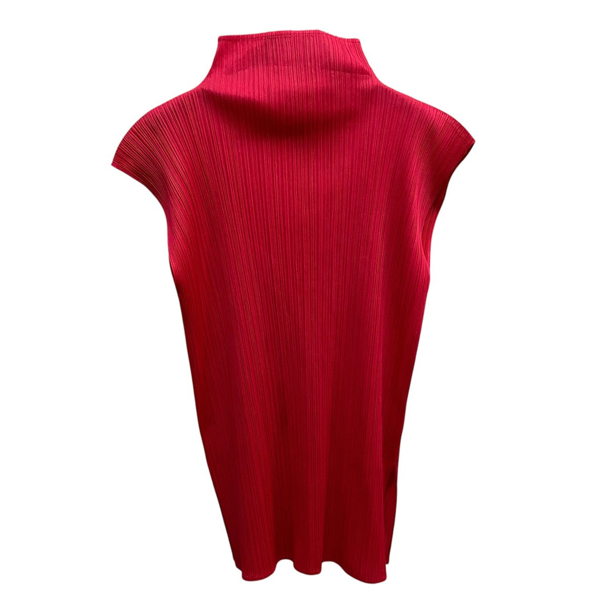 PLEATS PLEASE(プリーツプリーズ) 転写プリントプリーツノースリーブ