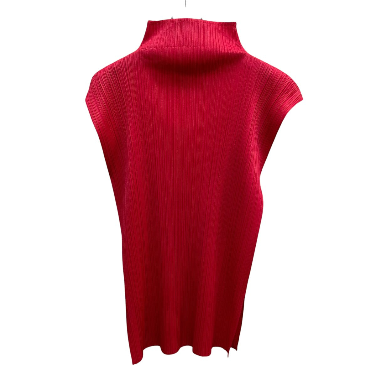 PLEATS PLEASE(プリーツプリーズ) 転写プリントプリーツノースリーブ