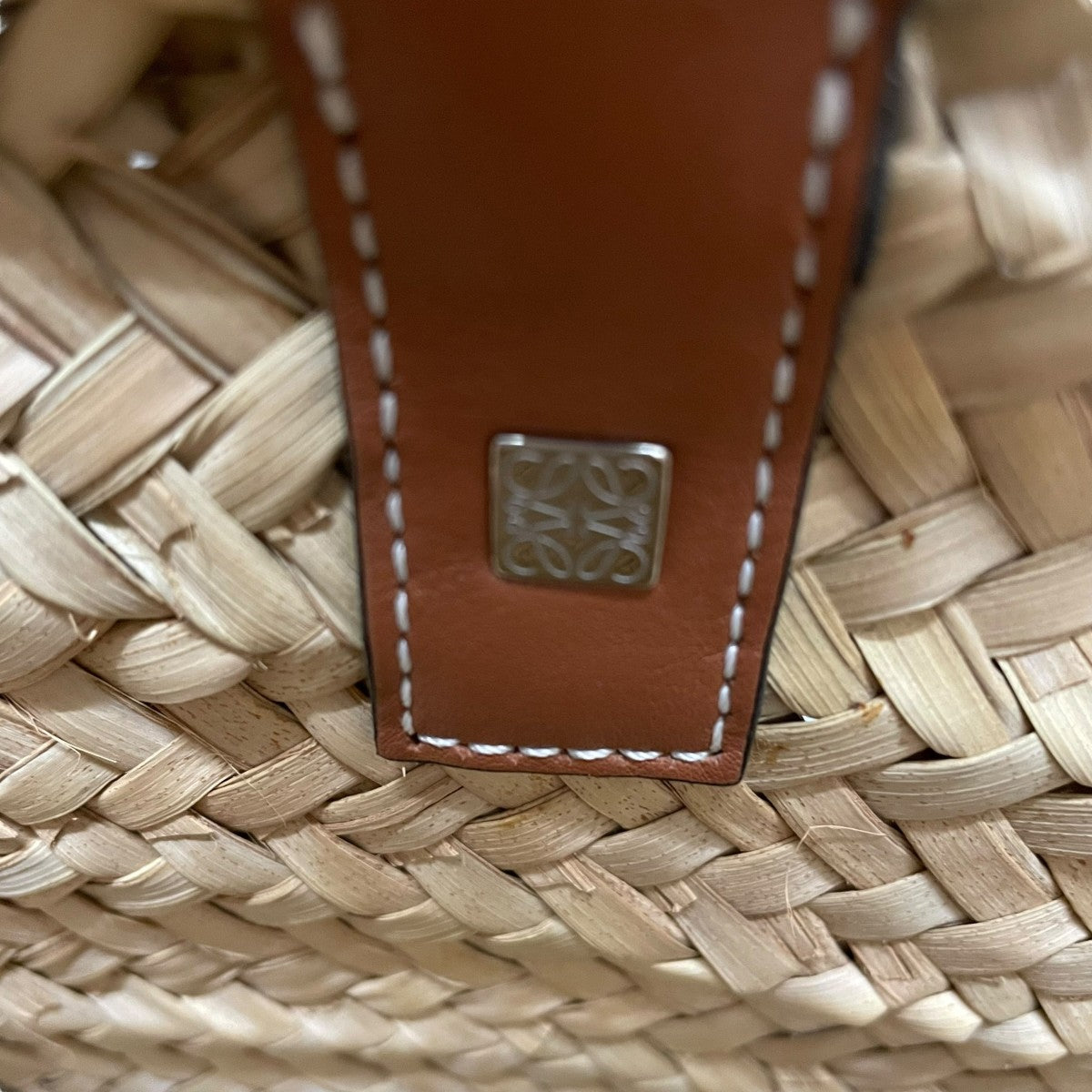 LOEWE(ロエベ) basket bag mediumカゴバッグ 181919 ベージュ