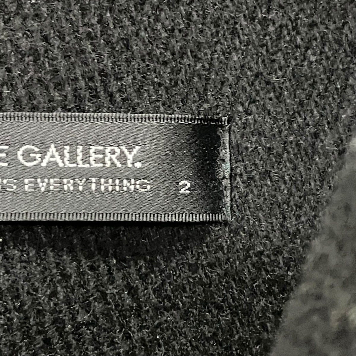 RUDE GALLERY ブラック ピーコート RUDE GALLERY(ルードギャラリー) Pコート ブラック サイズ 2